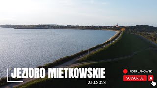 Jezioro Mietkowskie z drona