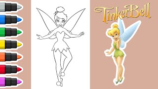 Magical Coloring Adventure with TinkerBell!