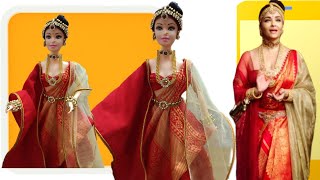 PONNIYIN SELVAN NANDHINI(Aishwarya Rai)Recreation look|South Indian bridal dress and jewellery|💕🥰🙏