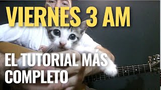 Viernes 3 A.M. - Serú Girán - Tutorial Completísimo - Guitarra Eficaz