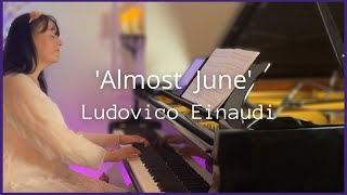 Ludovico Einaudi - 'Almost June' (Underwater)  STEINWAY Grand piano cover