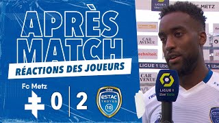 FC Metz 0-2 ESTAC | Réactions de Salmier et Rodrigues