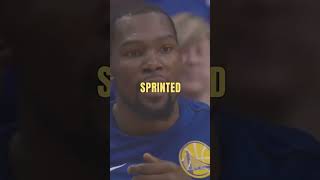 Stephen Curry and Kevin Durant Reaction to Jordan Bell Self Alley Oop!!! #shorts