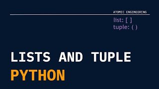 Python Lists & Tuples | Indexes and Slicing