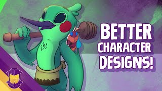 Make BETTER Character Designs Using These Tools and Ideas! -Rapid-Fire Critique Round-ups