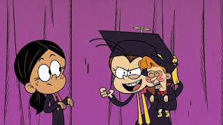 Luan laughing menacingly after Ronnie Anne's diploma disappeared for 10 minutes