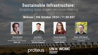 Webinar - Sustainable Infrastructure: Enabling data-driven decision making
