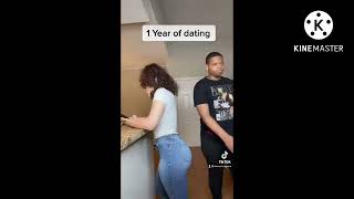 1st Day Of Dating Vs 1 Year Of Dating by @Therealceyana But I Added Up-N-Atomizer Sound Effect