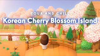 Korean Cherry blossom Island - Animal Crossing New Horizons Island Tour