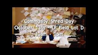 FREE paper-shredding, medication disposal event Oct. 13 at Titans Stadium parking lot