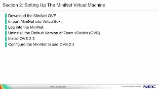 Software Defined Network Virtual Lab