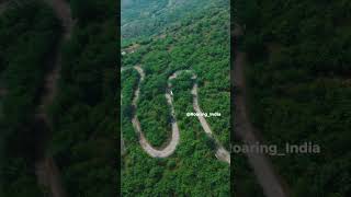 Hairpin Bend Road Chouranginath Hill Station, Sonsal | Sangli | Maharashtra Tourism #shorts