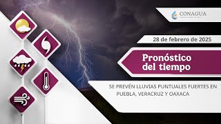 28 de febrero de 2025 8:00h #pronósticodeltiempo