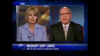 Immigration Lawyer Max Berger on CTV - MV Sun Ship