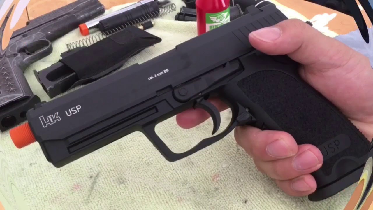 Heckler & Koch / Umarex H&K USP Tactical Full Size CO2 Gas Blowback ...