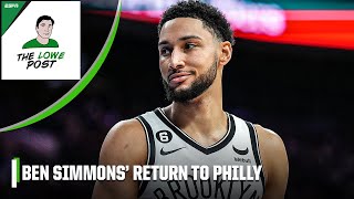 Reacting to Ben Simmons' return to the Wells Fargo Center | The Lowe Post