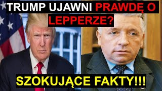 SZEF RESORTU ZDROWIA TRUMPA UJAWNIA SZOKUJĄCE INFORMACJE O ANDRZEJU LEPPERZE!