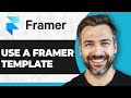 How to Use a Framer Template (Step By Step) (2026 Guide)