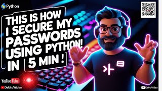 🔐 How I Secure My Passwords Using Python | With Source Code & Files!📝