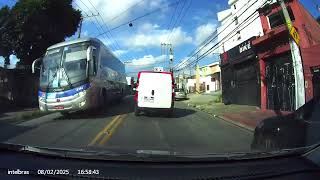 QUASE PRESENCIEI UMA TRAGÉDIA NO CENTRO DE SÃO PAULO! MOMENTO TENSO! 🚘😱