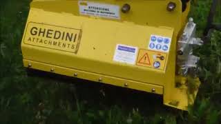 Ghedini DA52 excavator Flail for sale