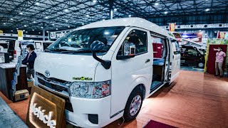 Vehcle HIACE CAMPING TOKYO CAMPING CAR SHOW 2021 - ベッセル ハイエース バンコン 東京キャンピングカーショー2021