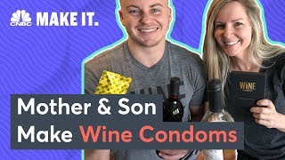 This Mother-Son Duo Sells Wine Condoms