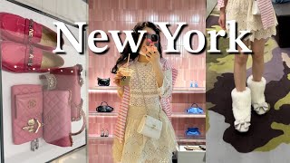 NYC Vlog: Chanel, Loewe, Alo, Vintage shopping, % Cafe + Hobbies