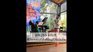 GOLDEN HOUR by Dennis Lau X Ashley Jane Chan X Natalia Lee (Live Spontaneous Christmas Performance)