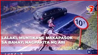 Lalaki, muntikang makapasok sa bahay; nagpakita ng ari