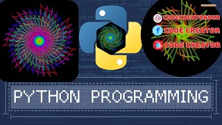 Python Turtle Graphics-17| Cool Shape Drawing | Python Turtle Video🔥|#python #codecreatorskr #shorts