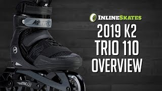 2019 K2 Trio 110 Men's Urban Inline Skate Overview by InlineSkatesDotCom