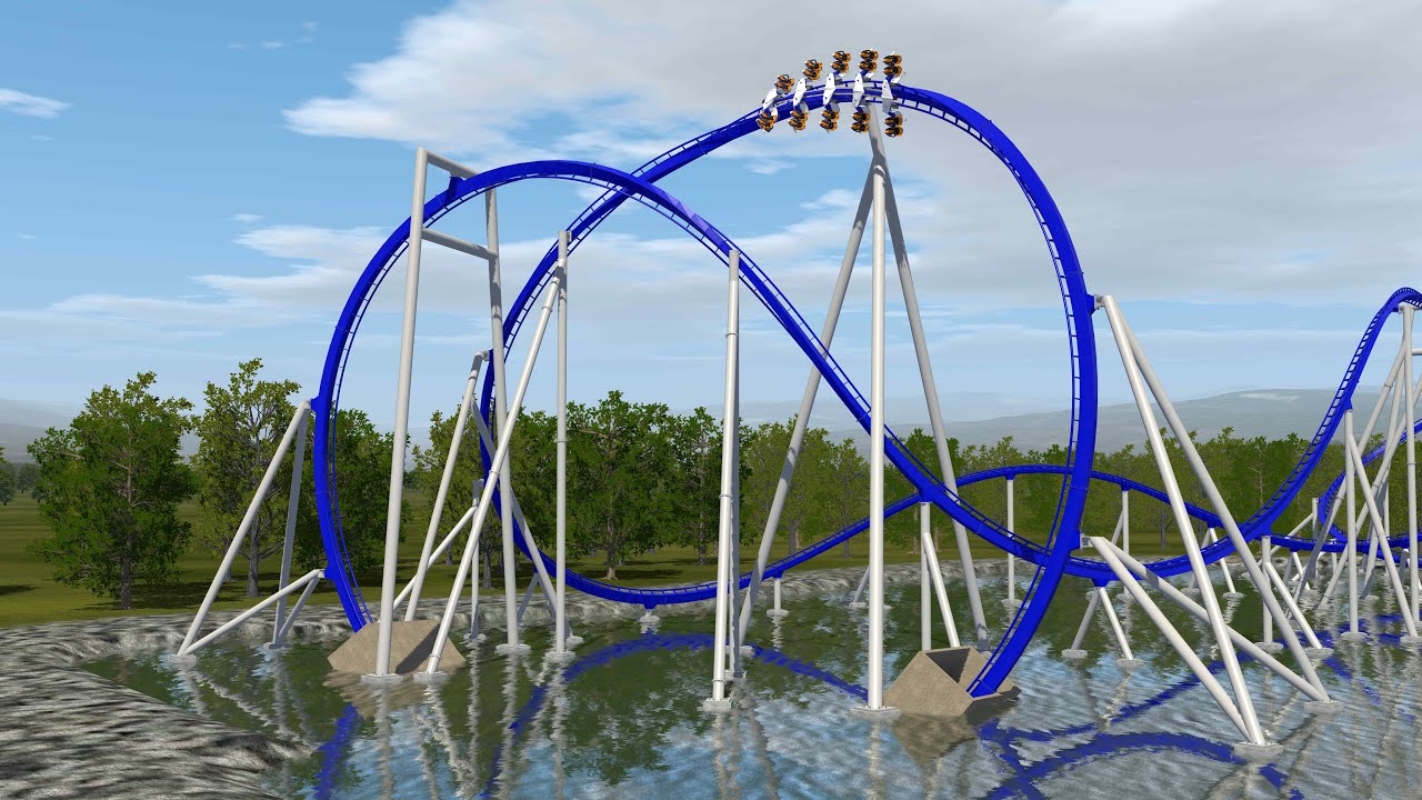 Pelican - No Limits 2 B&M Wing Terrain Coaster - YouTube