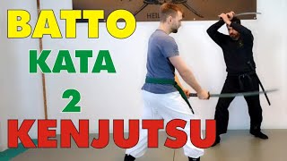 Batto-Jutsu Kata 2: Ausführung und Umsetzung - Online Dojo Ninjutsu Akademie Heilbronn