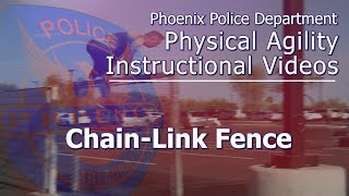 Chain Link Fence - Police Officer Physical Agility Test (POPAT)