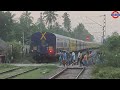 rare mega offlink tughlakabad wap 7 with coimbatore jan shatabdi overtakes erode express 4k