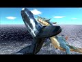 The Ultimate Showdown: Dragon Water VS Blue Whale - Animal Revolt Battle Simulator [ARBS]