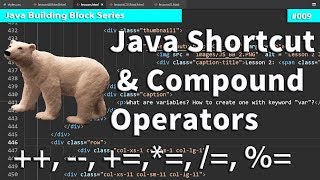 Compound Assignment Operators and Shortcut Arithmetic Operators in Java