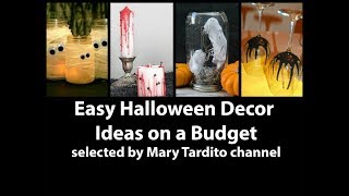 Easy Halloween Decor Ideas on a Budget