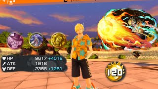 ابو الغيره ( محطم قلوب العذارى ) سانجي نسخة الاقهيد || Opbr Bounty Rush Sanji