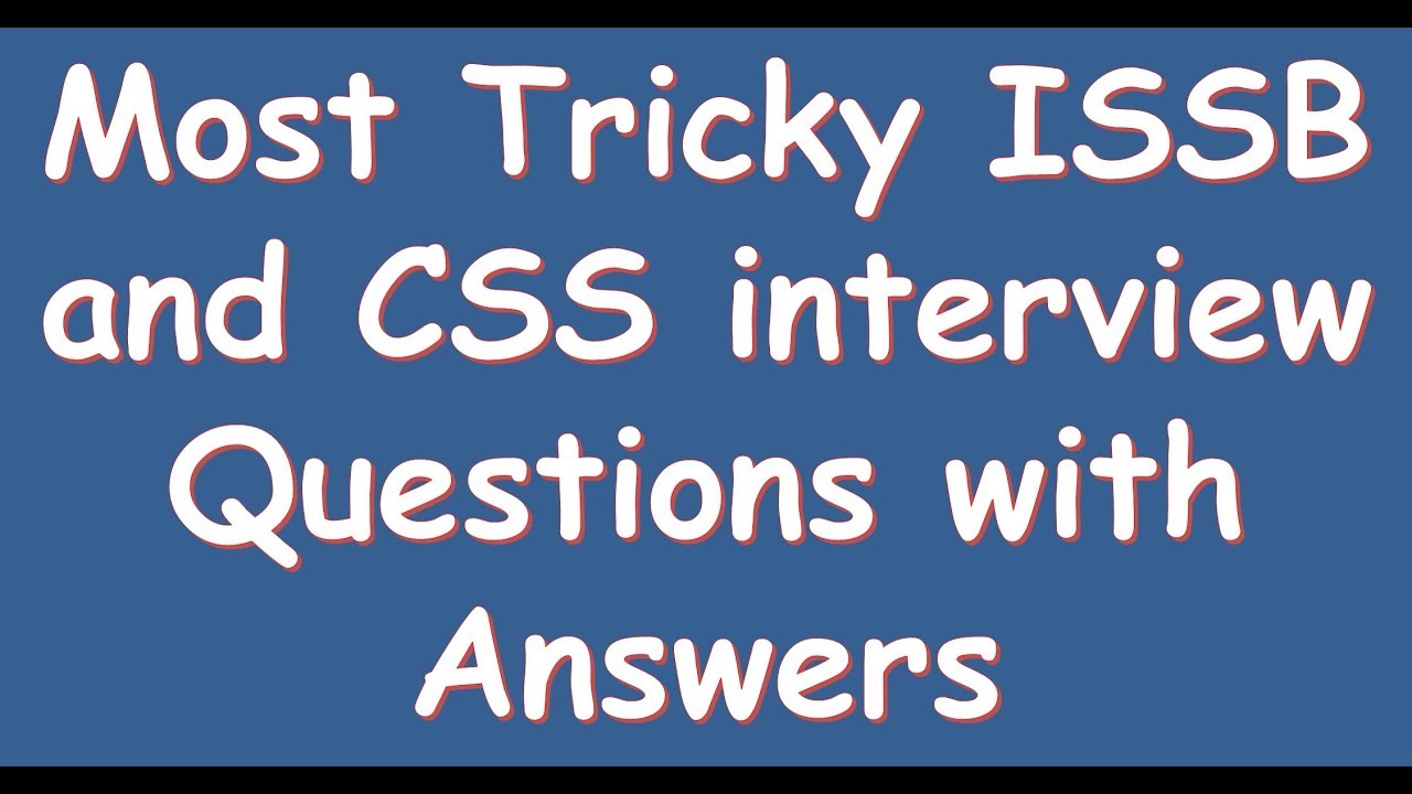 Most Tricky Interview Questions And How To Answer Them - YouTube