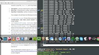 Python Class: Exercise 7 file processing review