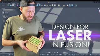 Designing for Laser Cutting in Autodesk Fusion – Full Workflow Tutorial