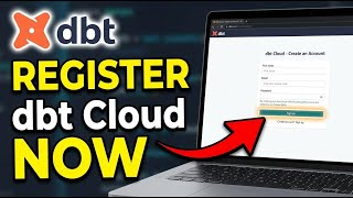 How to register with dbt Cloud - Quick Tutorial