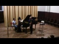 mariano garcía and fumie ito play ravel sonatine