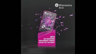 Discovery Bank places 1st in 2024 SA Banking Sentiment Index