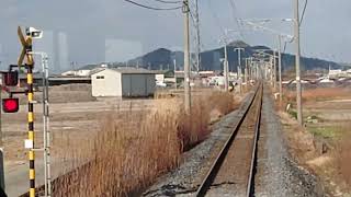 〈車窓〉JR四国　予讃線　本山駅→比地大駅