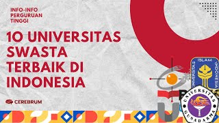 10 Universitas SwastaTerbaik di Indonesia - SIAPA SANGKA UNIVERSITAS INI BISA JADI NOMOR 1