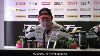 John Mcguinness funny press conference comment