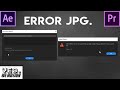 TUTORIAL HOW TO OVERCOME ERRORS AT THE IMPORT OF JPG FILES